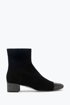 Bottine Bonnie En Daim Noir 40