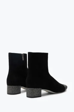 Bottine Bonnie En Daim Noir 40