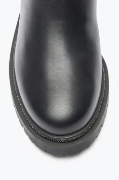 Bottine Cleo Noire Avec Cristaux 60