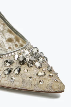Escarpin Cinderella Argent 80