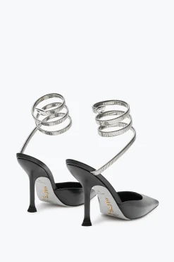 Escarpin Juniper noir et argent 105