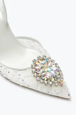 Escarpin Slingback Barbara Blanc 105