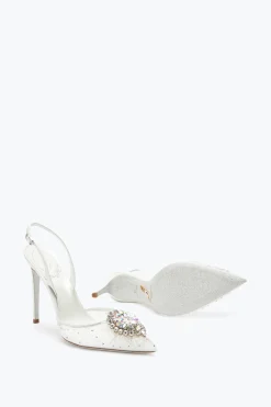 Escarpin Slingback Barbara Blanc 105