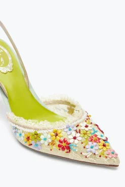 ESCARPIN SLINGBACK BLOOM 80