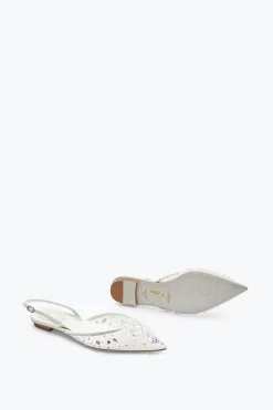 Escarpin Slingback Cinderella Blanc 10