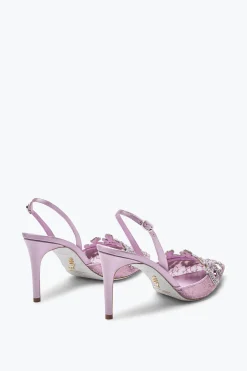 Escarpin slingback Veneziana lilas 80