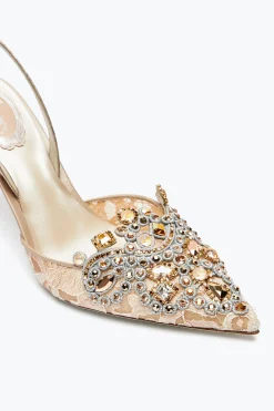 ESCARPIN SLINGBACK VENEZIANA CHAMPAGNE 80