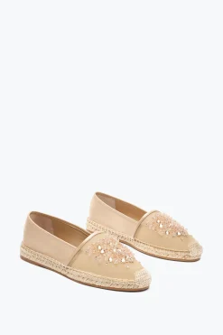 ESPADRILLE EDEN NUDE AVEC CRISTAUX 10