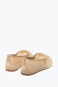 ESPADRILLE EDEN NUDE AVEC CRISTAUX 10