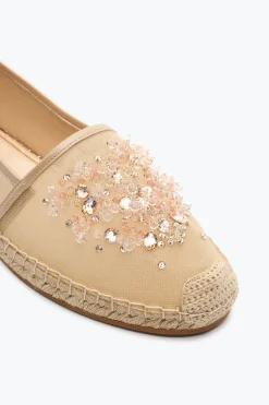 ESPADRILLE EDEN NUDE AVEC CRISTAUX 10