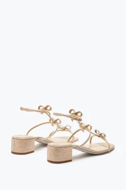 Sandale Beige Caterina Avec Cristaux 35