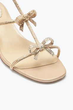 Sandale Beige Caterina Avec Cristaux 35