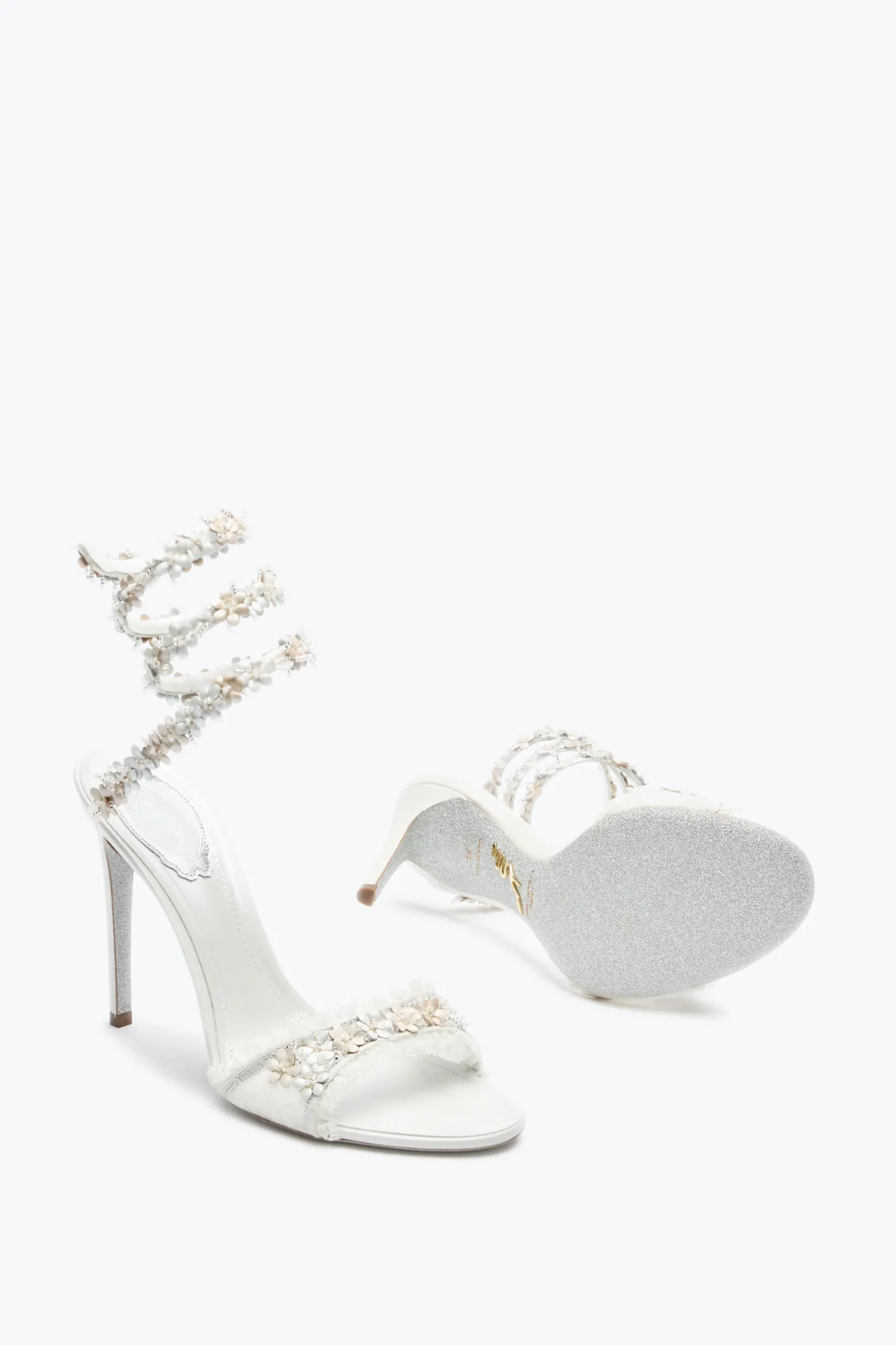 SANDALE BLOOM BLANCHE 105