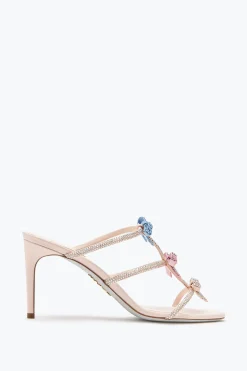 Sandale Caterina avec cristaux multicolores 80