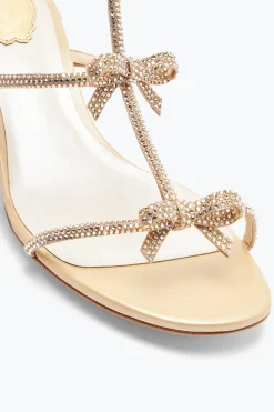 Sandale Caterina Beige Cristaux 35
