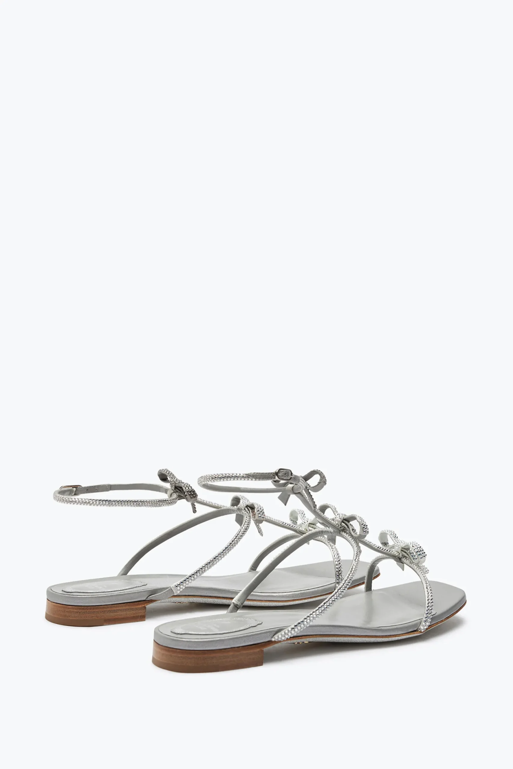 Sandale Caterina Gris Perle Avec Cristaux 10