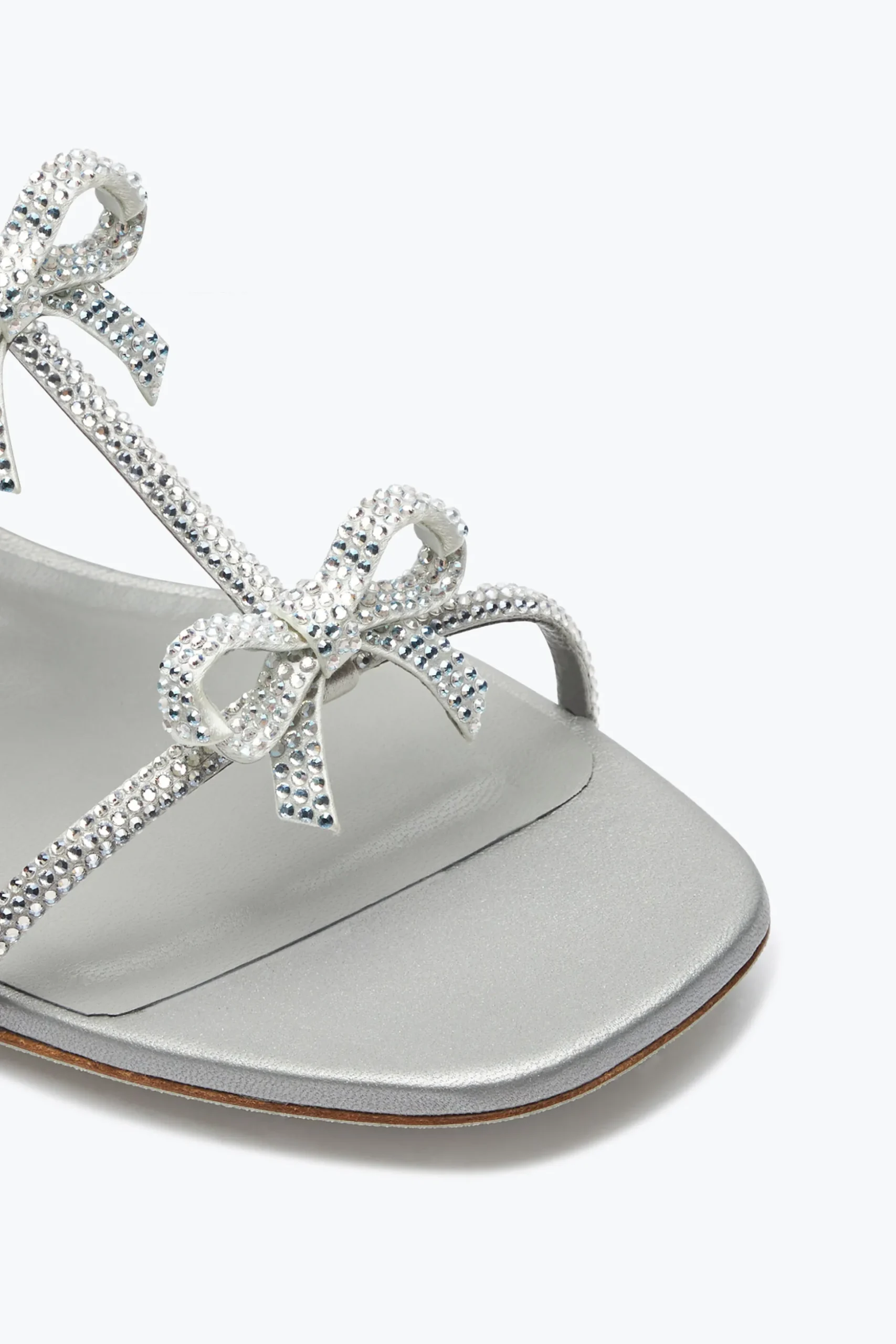 Sandale Caterina Gris Perle Avec Cristaux 10