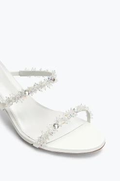 Sandale Cinderella Blanche Avec Serpent 60
