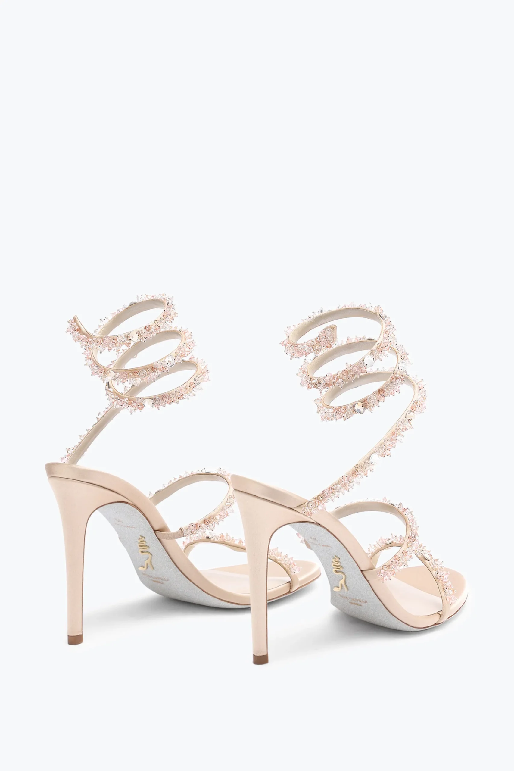 Sandale Cinderella Nude Avec Serpent 105