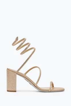 Sandale Cleo Beige Avec Cristaux 80