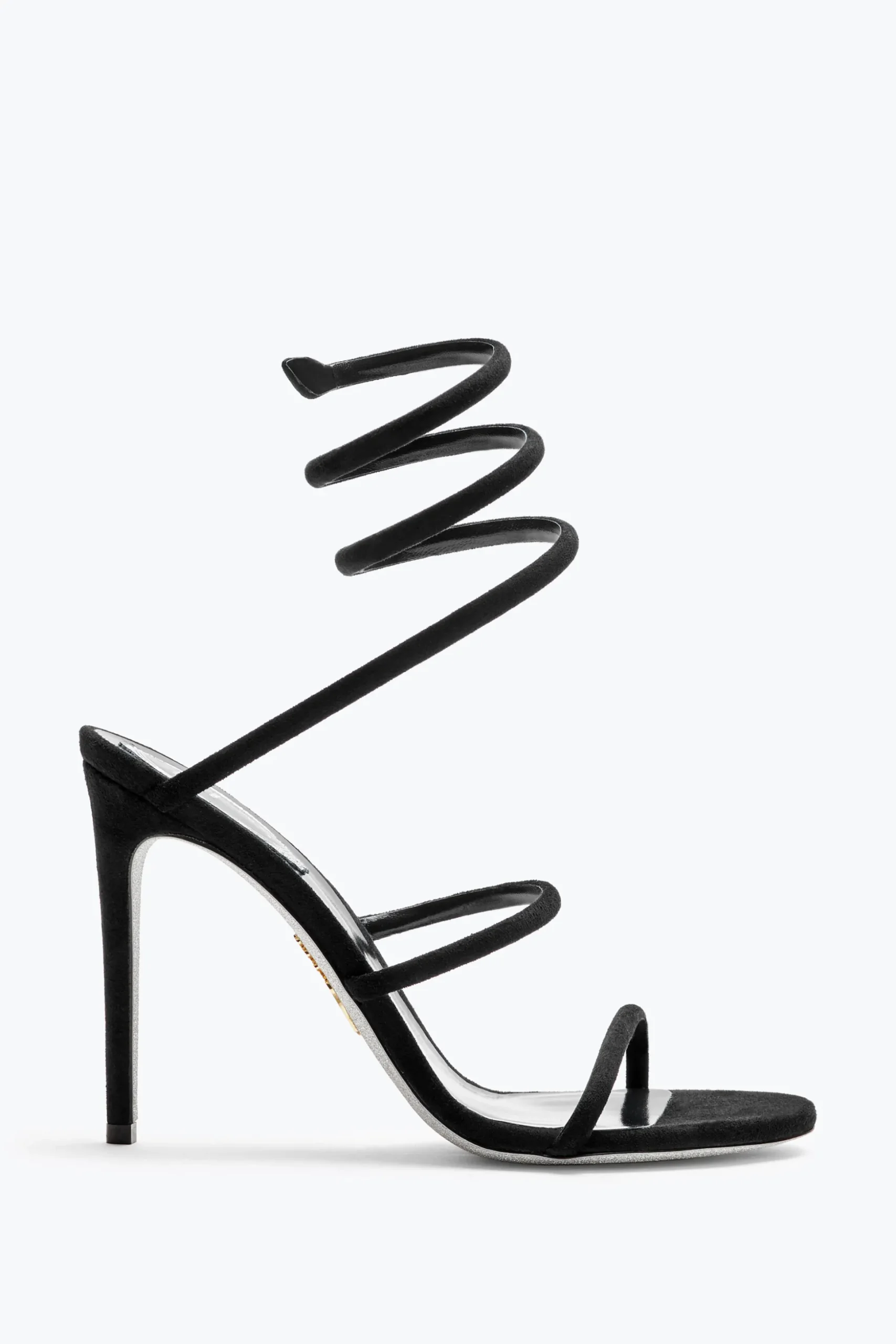 Sandale Cleo en daim noir 105
