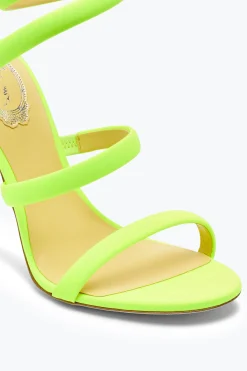 Sandale Cleo jaune fluo 105