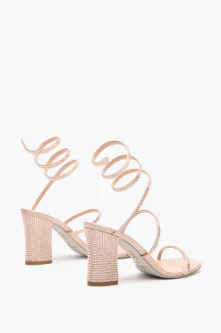 SANDALE CLEO NUDE AVEC TALON SOUL 80