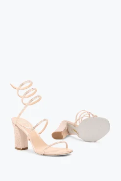 SANDALE CLEO NUDE AVEC TALON SOUL 80