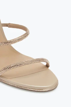 Sandale Cleo Vieux Rose Avec Cristaux 105