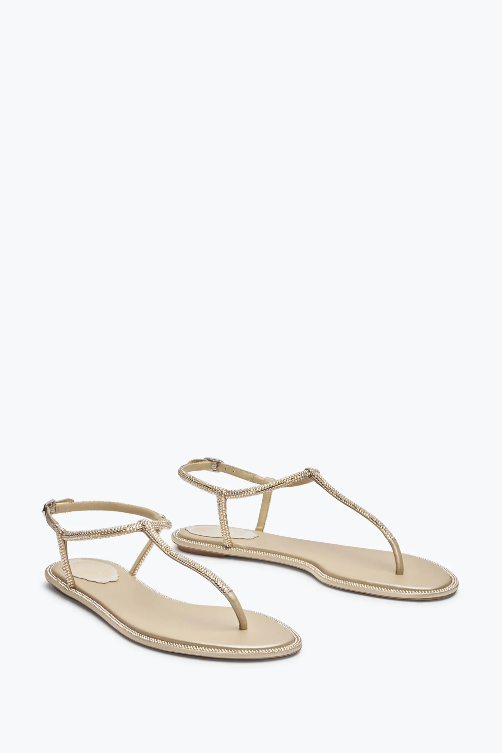 Sandale Diana Beige Avec Cristaux 10