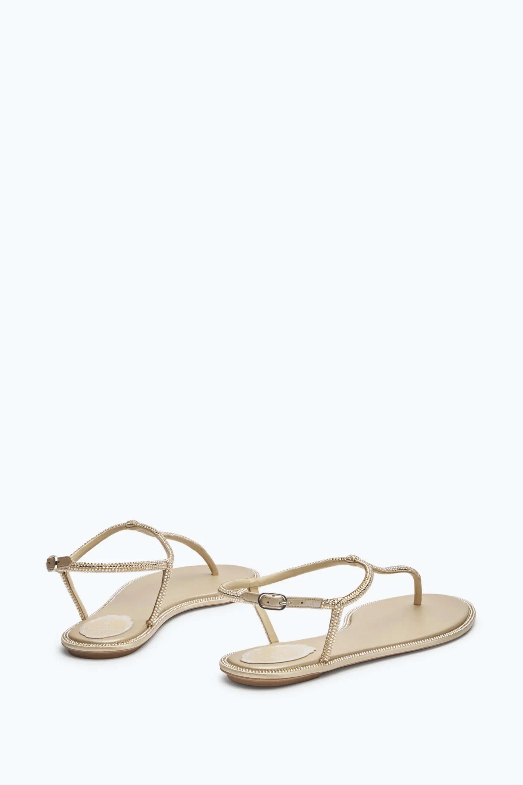 Sandale Diana Beige Avec Cristaux 10