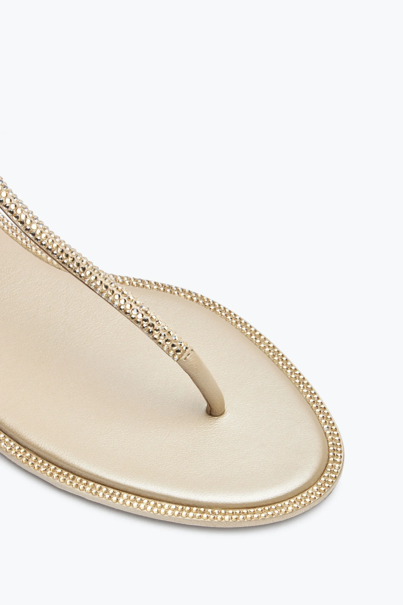 Sandale Diana Beige Avec Cristaux 10