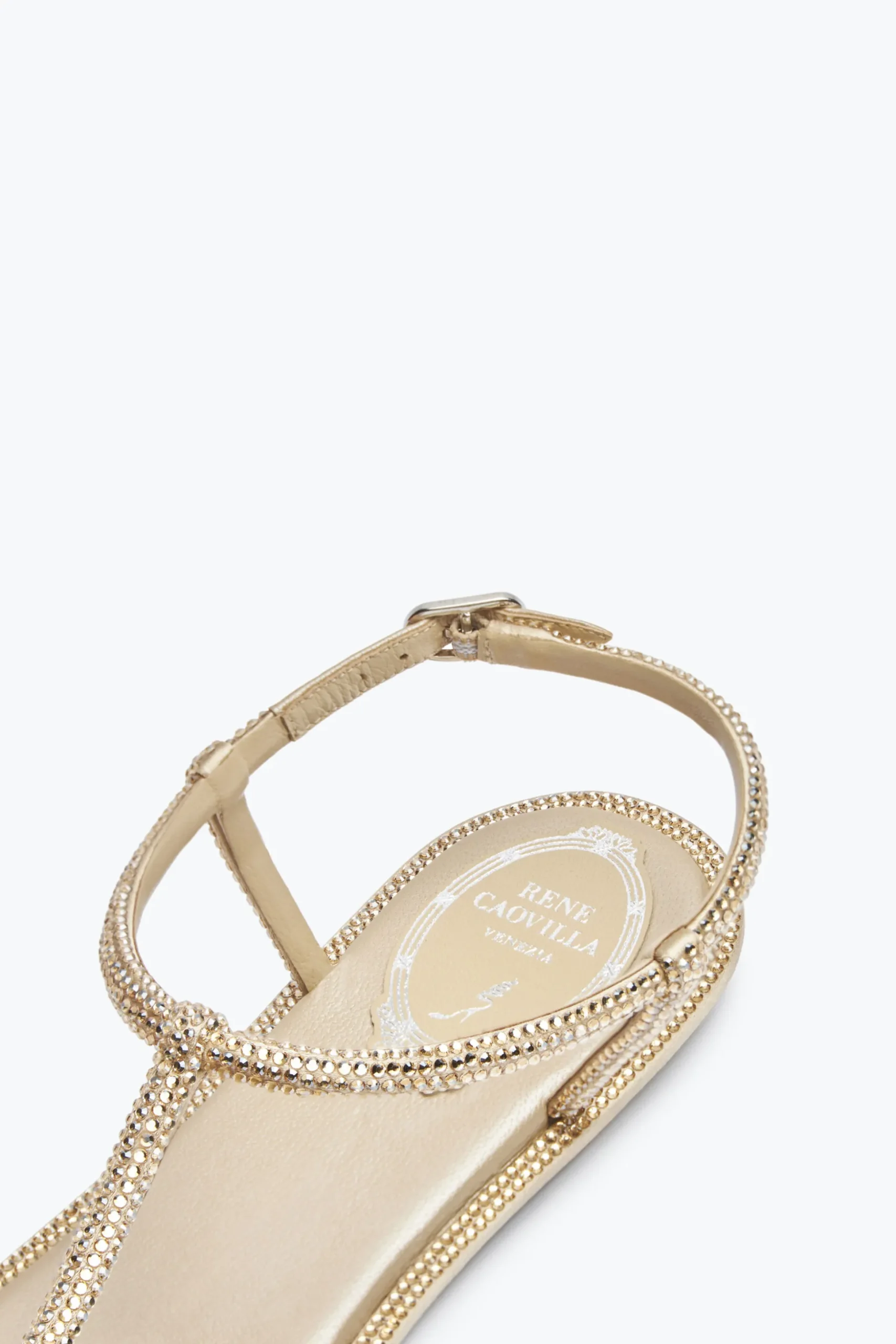 Sandale Diana Beige Avec Cristaux 10