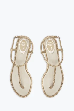 Sandale Diana Beige Avec Cristaux 10