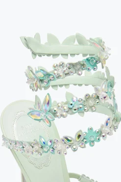 SANDALE EDEN VERT MENTHE 105