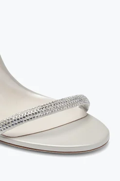 Sandale Ellabrita Argent Avec Cristaux 80