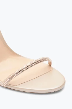 Sandale Ellabrita Rose Poudré Avec Cristaux 105