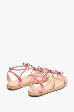 SANDALE FLATFORM CATERINA ROSE BONBON 10