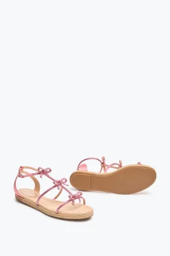 SANDALE FLATFORM CATERINA ROSE BONBON 10