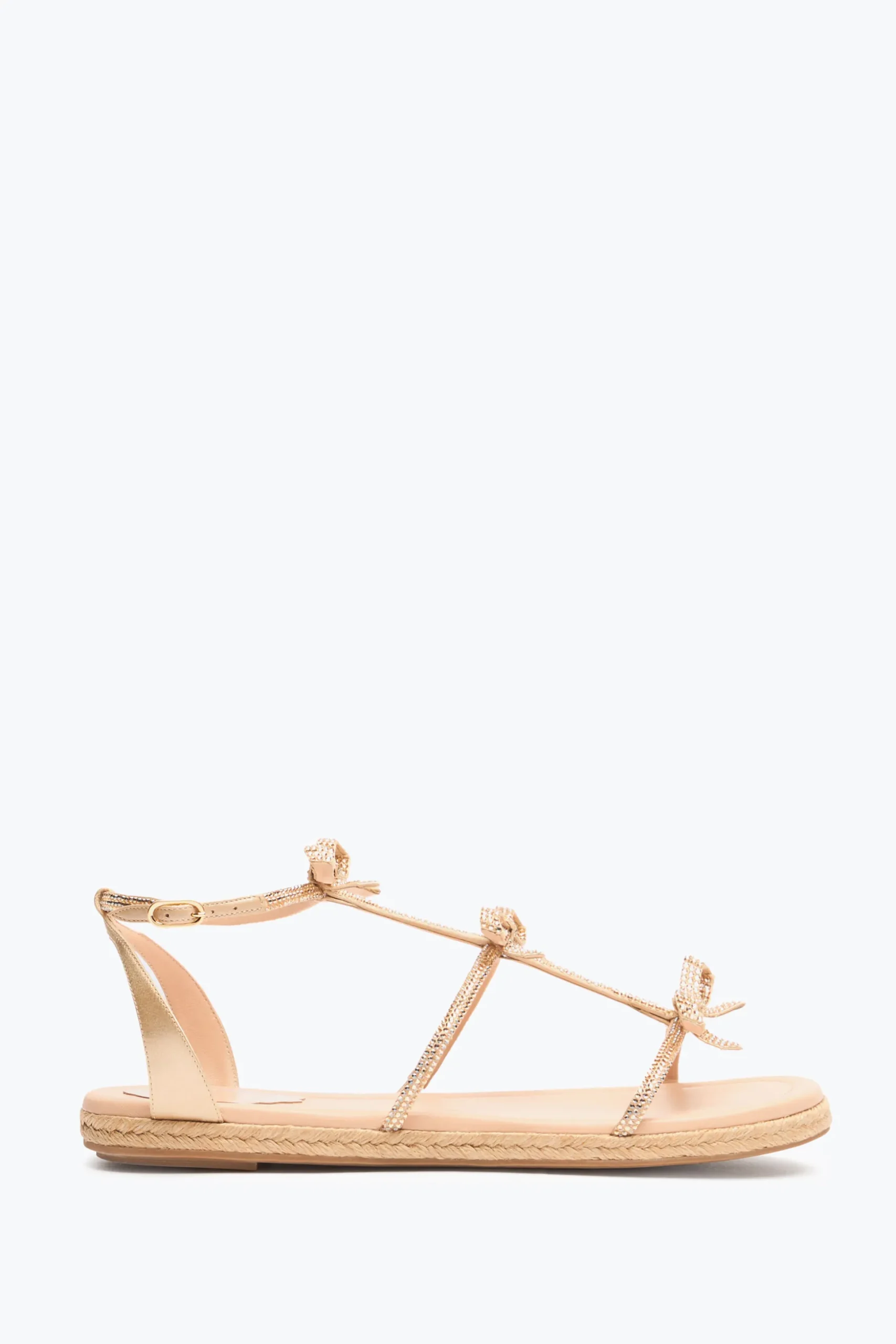 SANDALE FLATFORM CATERINA NUDE 10
