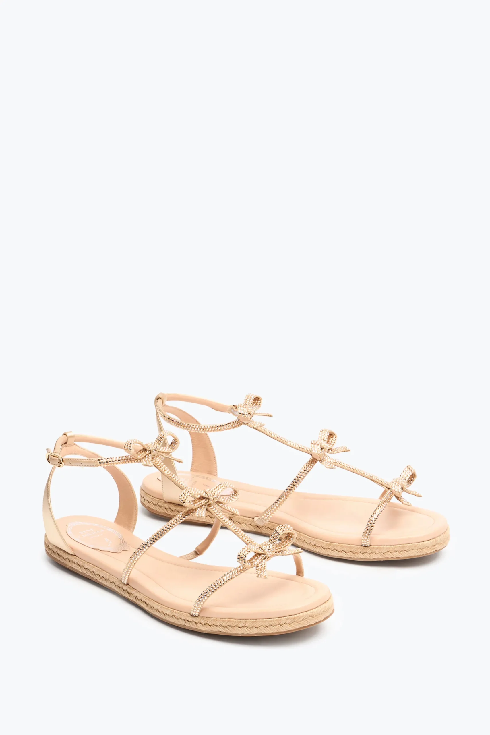 SANDALE FLATFORM CATERINA NUDE 10
