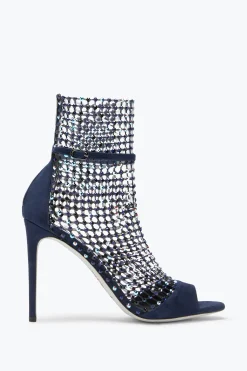 Sandale Galaxia Bleu Foncé Avec Cristaux 105