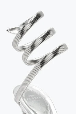 Sandale Juniper argent métallisé 105