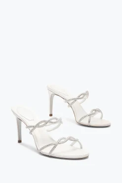 SANDALE MULE BRAID IVOIRE 80