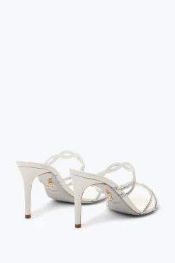 SANDALE MULE BRAID IVOIRE 80