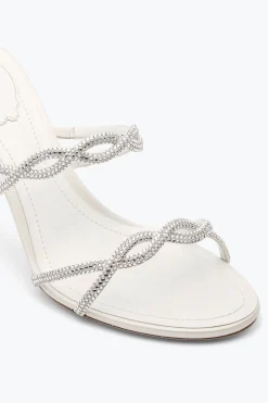 SANDALE MULE BRAID IVOIRE 80