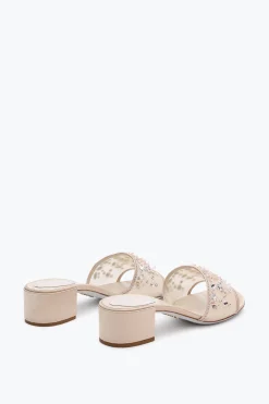 Sandale mule Cinderella nude 40