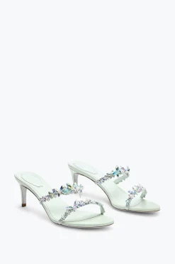 Sandale mule Eden vert menthe 60