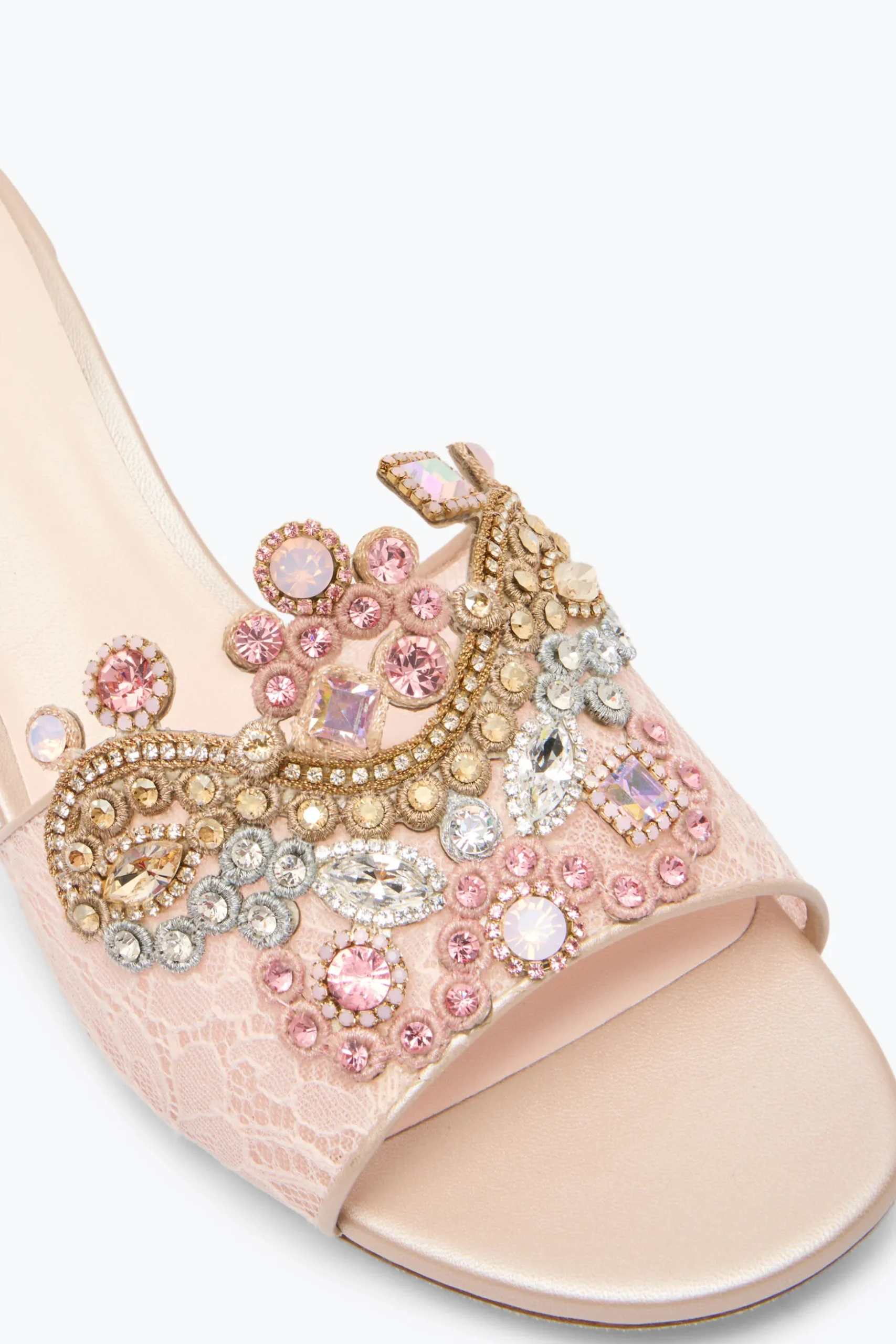 SANDALE MULE VENEZIANA ROSE POUDRÉ 40