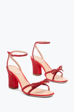 SANDALE NICOLE ROUGE 80